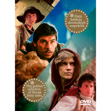 Zlatá kolekcia slovenských rozprávok 2. / Plavčík a Vratko, Popolvár, Nebojsa a Sedem jednou ranou (4DVD)