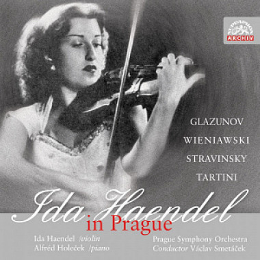 Haendel Ida • Ida Haendel in Prague (Glazunov / Wieniawski)