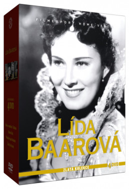  Lída Baarová / Zlatá kolekce (4DVD)