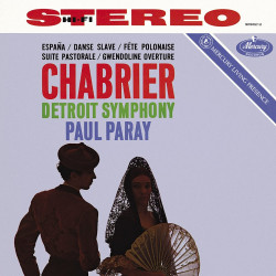 Paray Paul / Detroit Symphony Orchestra • The Music Of Chabrier Emmanuel  (LP)