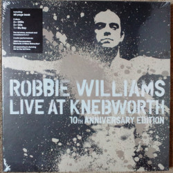 Williams Robbie • Live At Knebworth / Box Deluxe (2DVD+2CD+BD+Kniha)