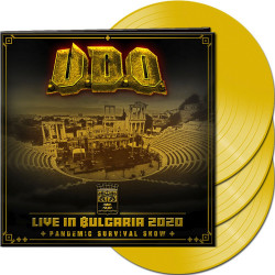 U.D.O. • Live In Bulgaria 2020 / Limited Yellow Vinyl (3LP)